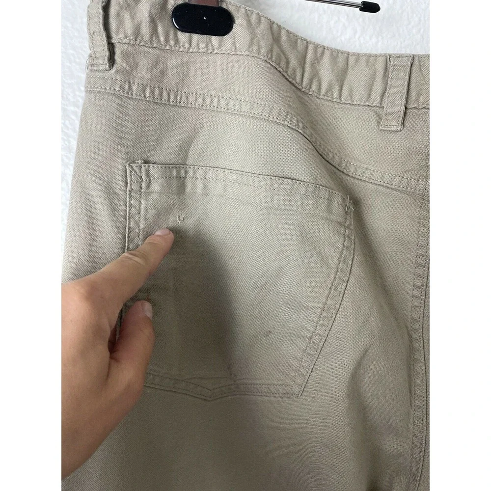 The North Face Men's Cargo Khaki Hiking Trail Pants Nylon Size 40 Outdoors‎ Fish